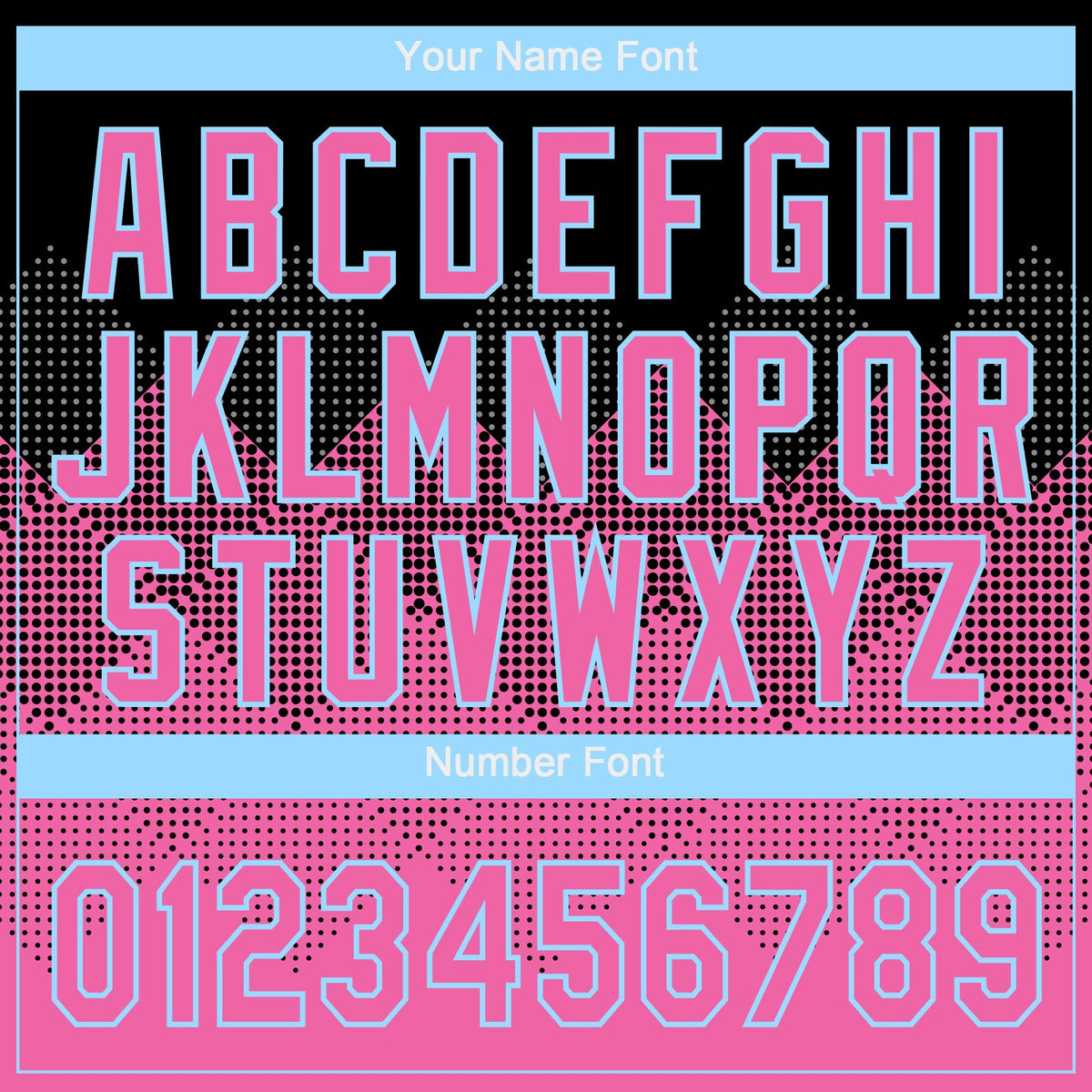 Custom Black Pink-Light Blue 3D Pattern Gradient Square Shapes Two-Button Unisex Softball Jersey