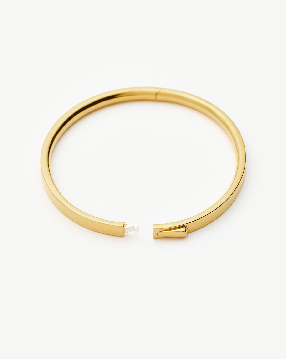 Classic Hinged Bangle | 18ct Gold Vermeil