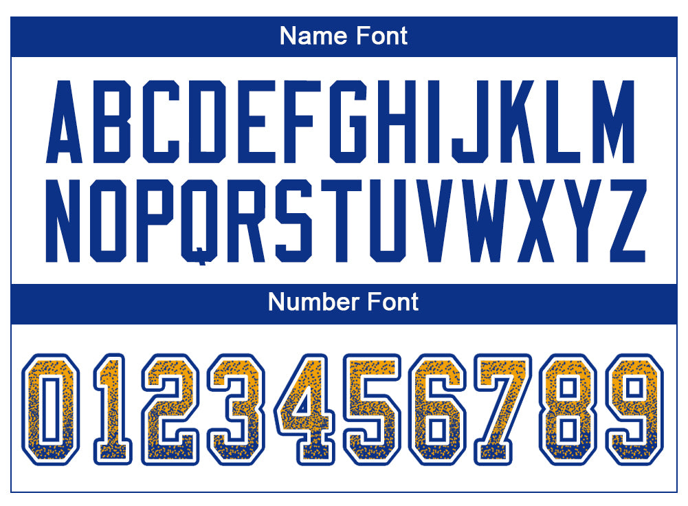 Custom Gold Royal-White Drift Fashion Football Jersey