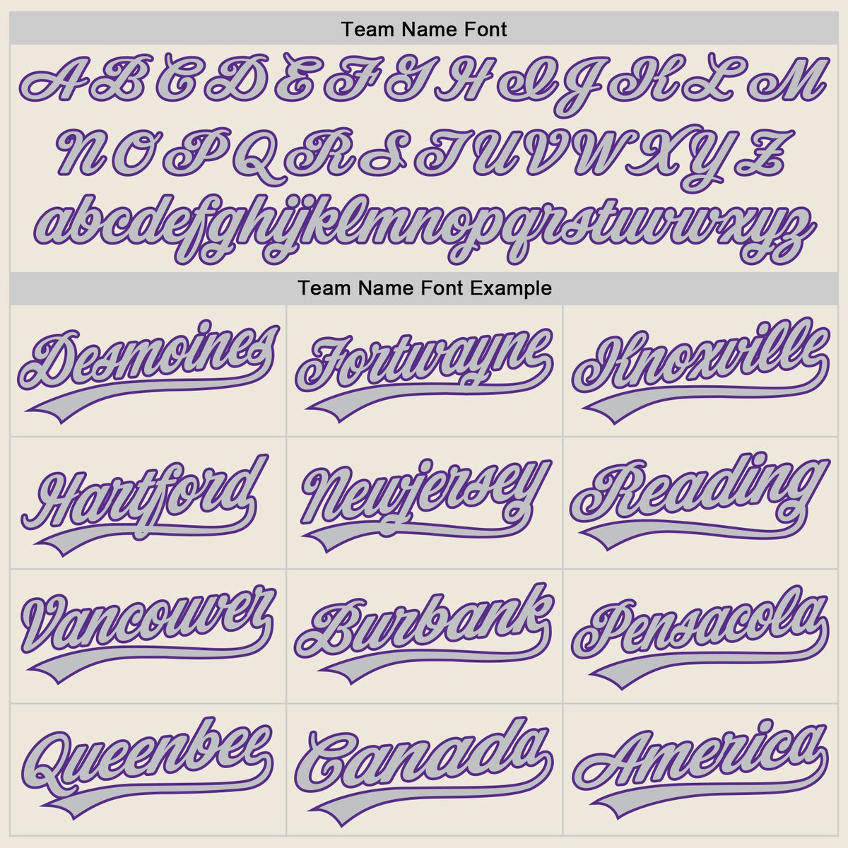 Custom Cream Gray-Purple Two-Button Unisex Softball Jersey
