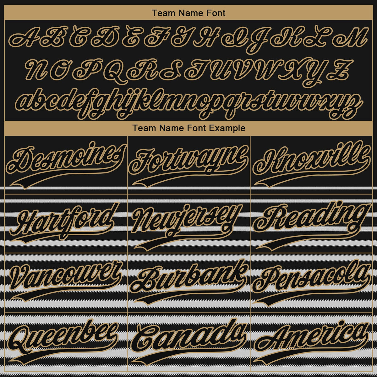 Custom Black Black-Old Gold 3D Pattern Two-Button Unisex Softball Jersey