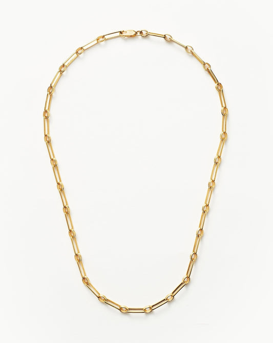 Aegis Chain Necklace | 18ct Gold Plated