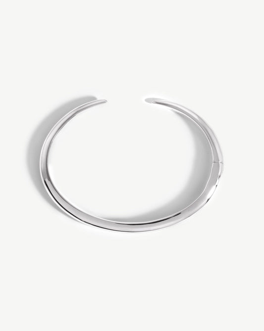 Claw Clove Cuff Bracelet | Silver Plated