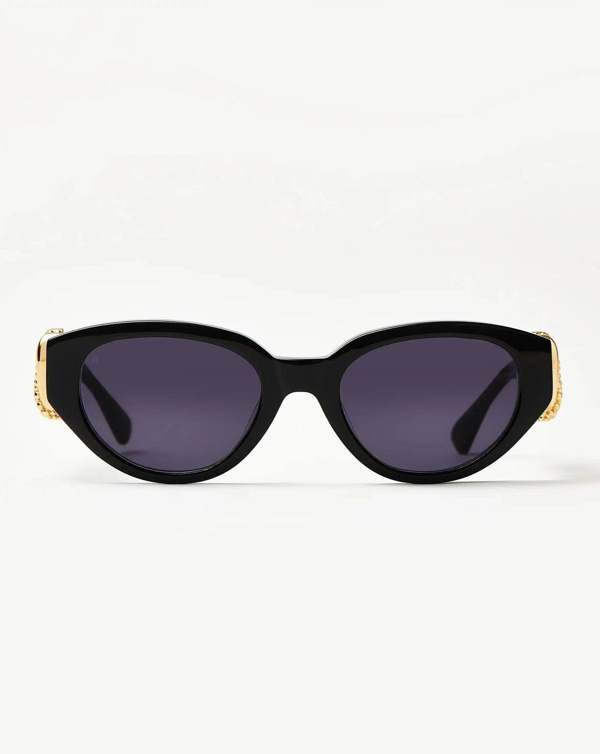 Jimmy Fairly Melissa Cat-Eye Sunglasses | Gold Plated/Black