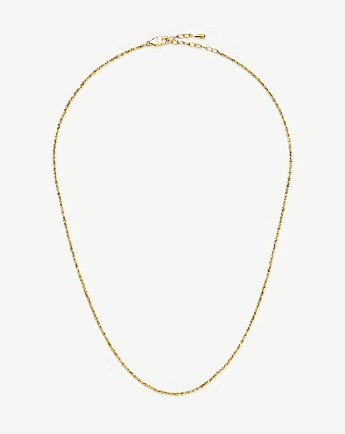 Medium Rope Chain Necklace | 18ct Gold Plated